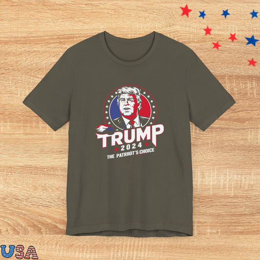 patriotic stars T-Shirt Army / XS The patriot's Choice 2024