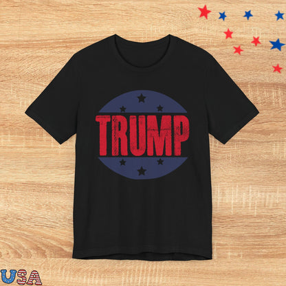 patriotic stars T-Shirt Black / XS Trump Stars