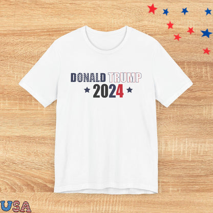patriotic stars T-Shirt Donald Trump 2024 Red Blue