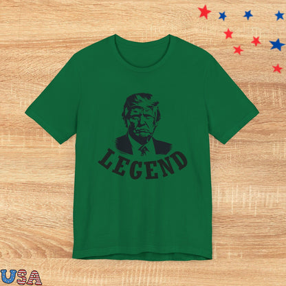 patriotic stars T-Shirt Kelly / XS Trump Is Legend