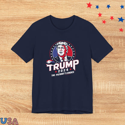 patriotic stars T-Shirt Navy / XS The patriot's Choice 2024