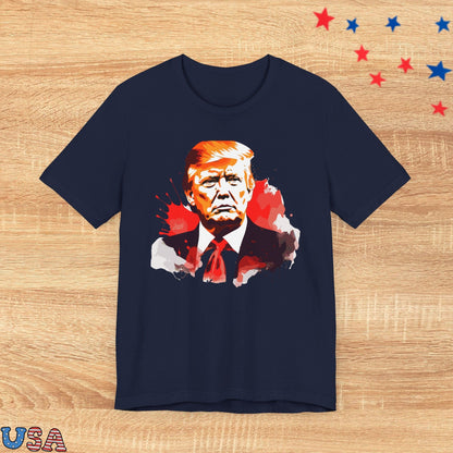 patriotic stars T-Shirt Navy / XS Trump 2024