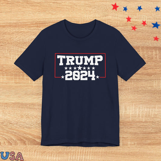 patriotic stars T-Shirt Navy / XS Trump Stars 2024